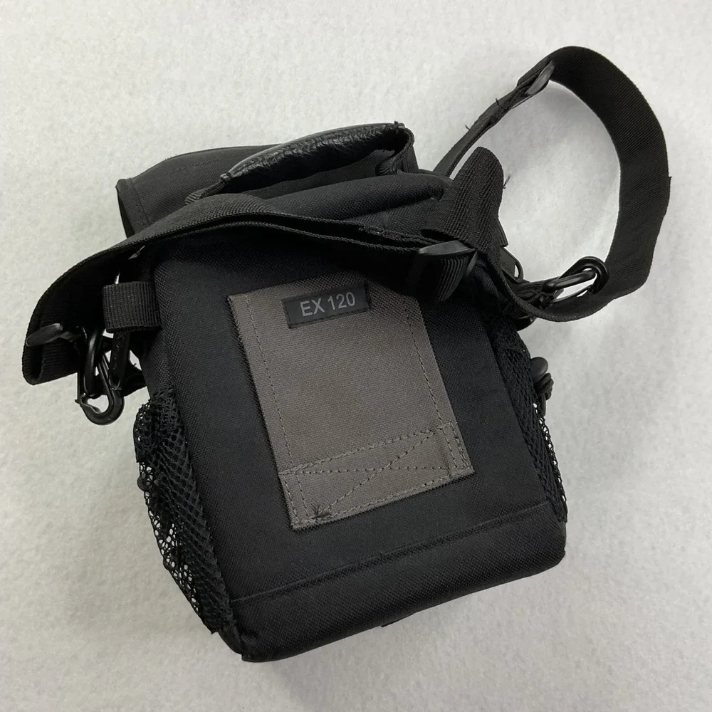 Lowepro EX 120 Camera Bag Black Gray Padded Shoulder Bag Case with Belt Loop